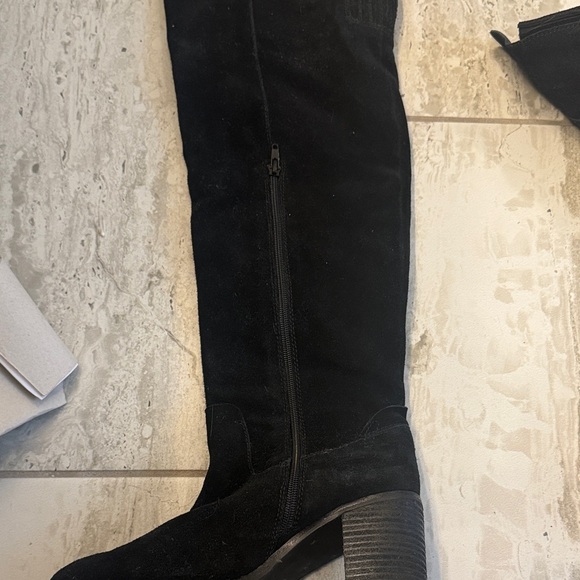 Jeffrey Campbell Black Over the Knee Boots - Picture 5 of 5